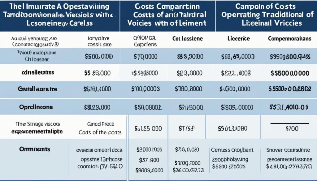 Porównanie kosztów użytkowania aut bez prawa jazdy